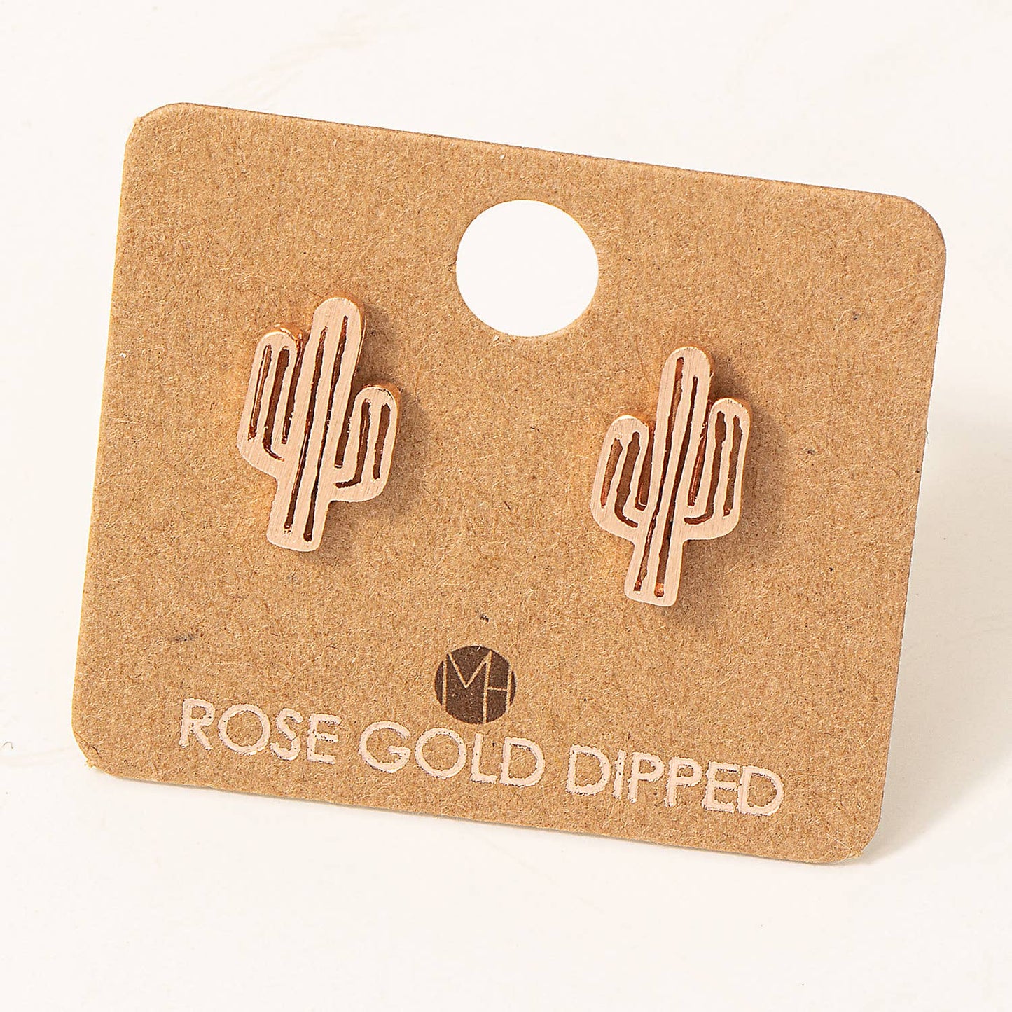 Dainty Desert Cactus Stud Earrings - Hidden Seed Plant Shop