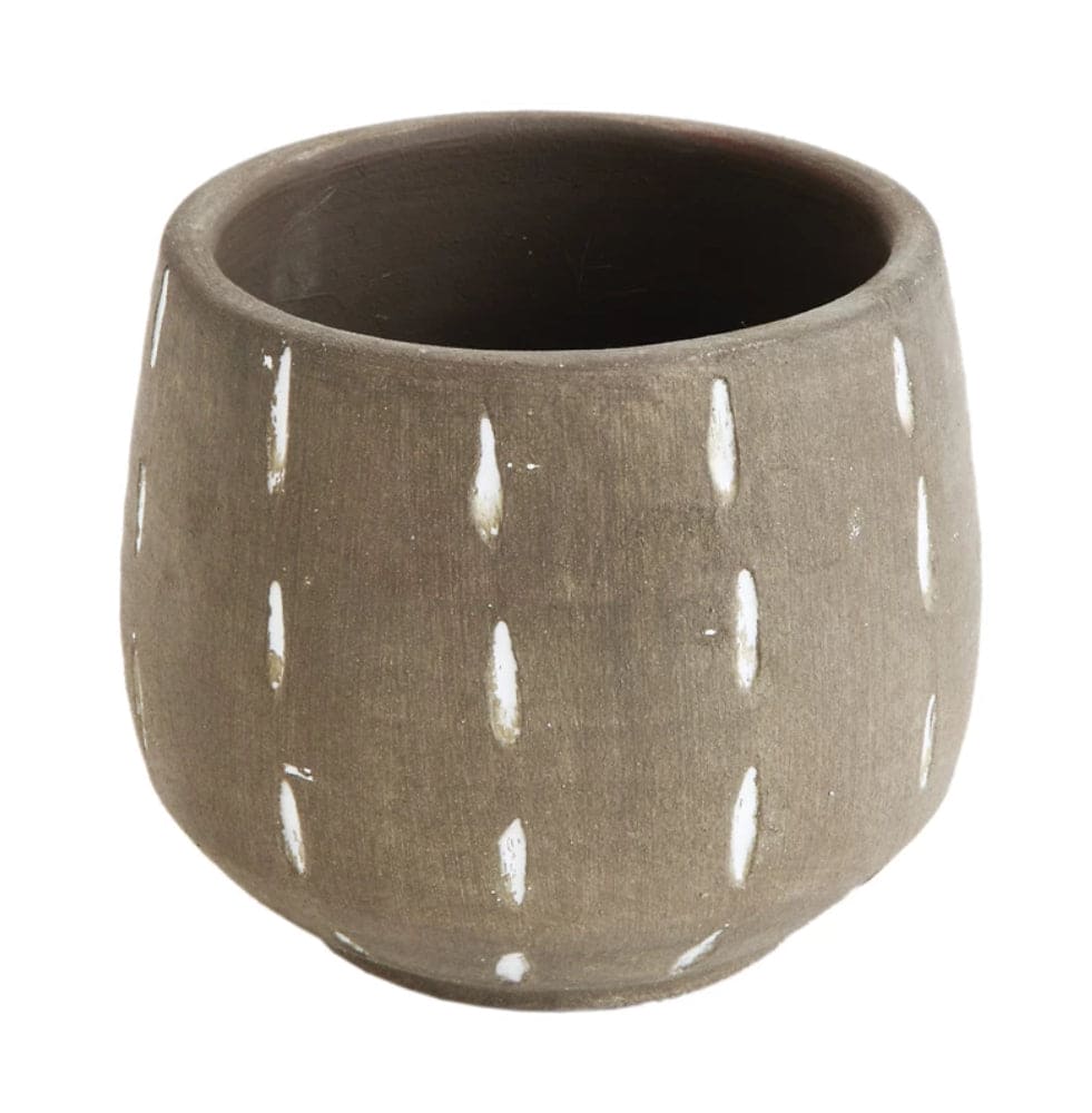 Grey-Terra Planter ‘White Etch’