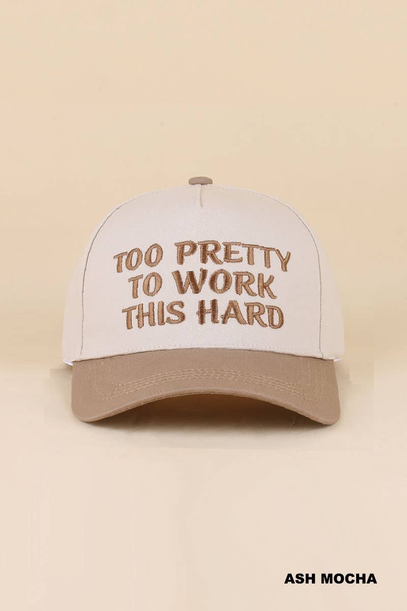 `Two Tone Canvas Cotton Cap