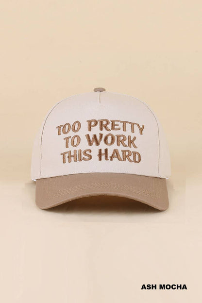 `Two Tone Canvas Cotton Cap