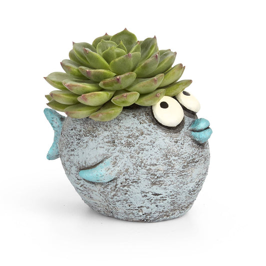 Bubbles Fish Blobhouse Planter