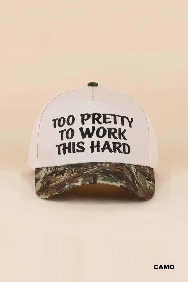 `Two Tone Canvas Cotton Cap