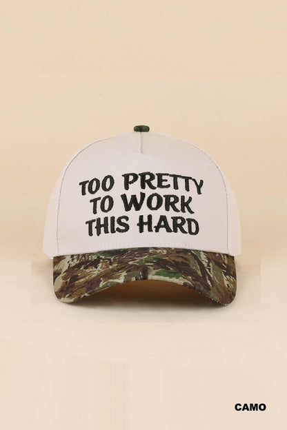 `Two Tone Canvas Cotton Cap