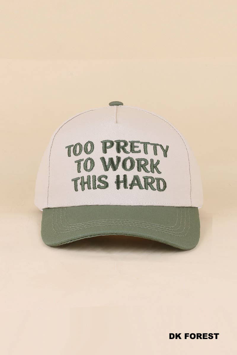 `Two Tone Canvas Cotton Cap