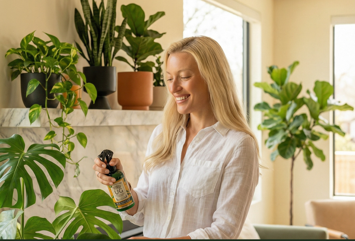 Natural Houseplant Care Sprays