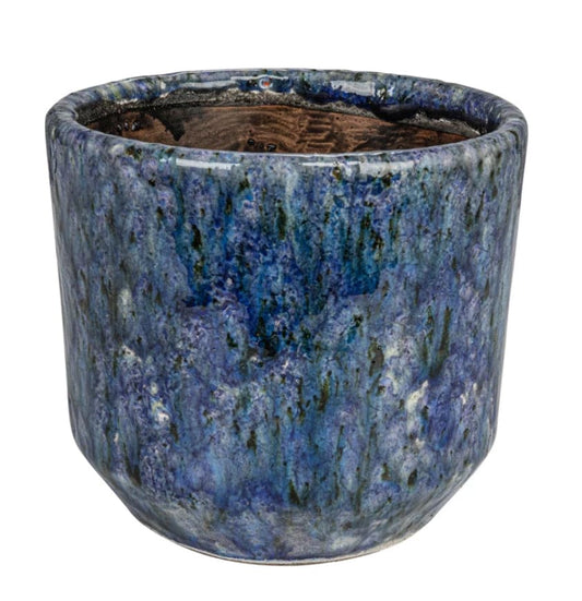 Blue speckle planter