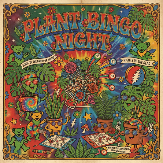 Plant Bingo Ticket – Admit One Plant Lover