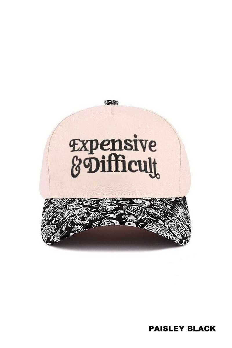 `Two Tone Canvas Cotton Cap