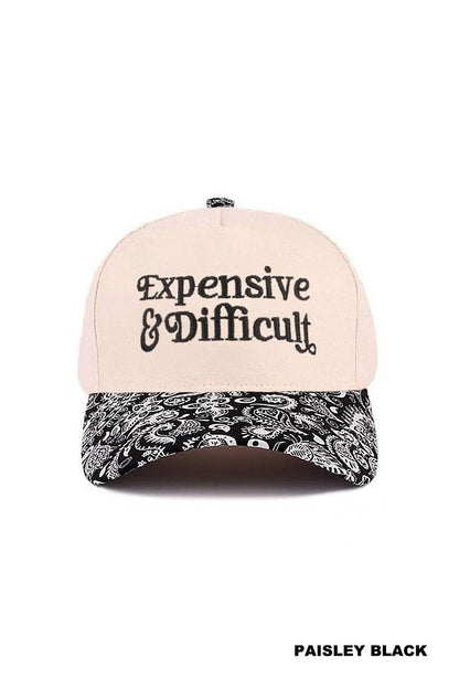 `Two Tone Canvas Cotton Cap
