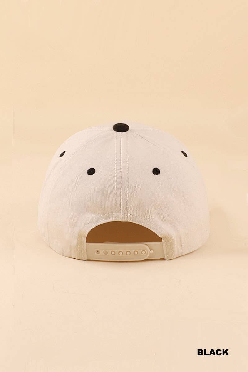 Two Tone Snapback Hat