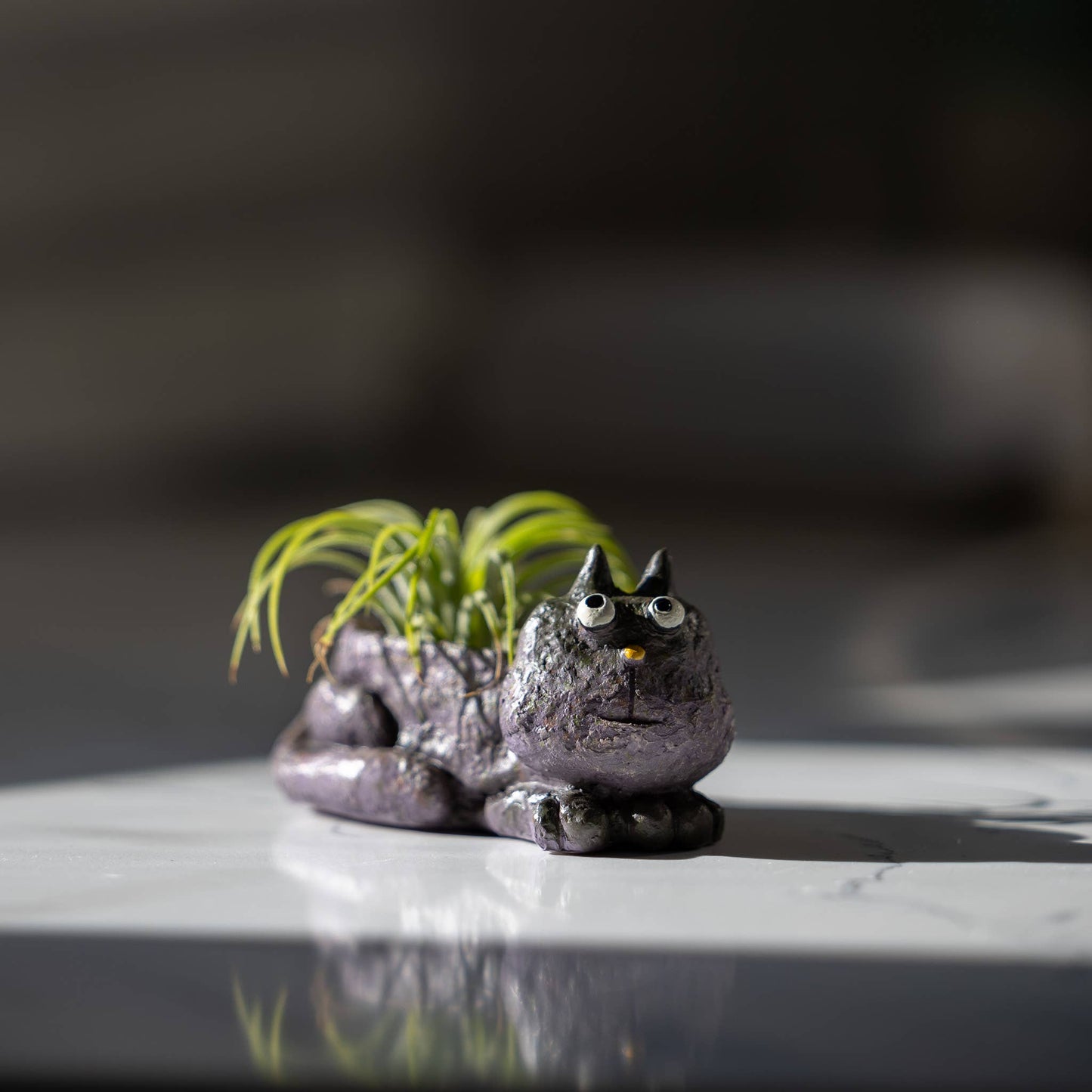 Baby Violet Mini Blobhouse Planter