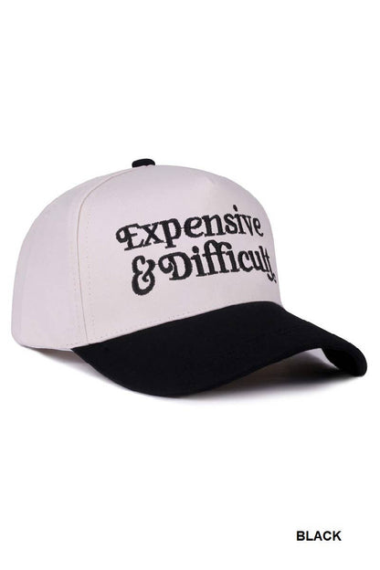 `Two Tone Canvas Cotton Cap