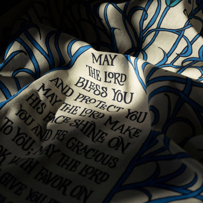 The Blessing Scripture Tea Towel  – Full Color-ESV