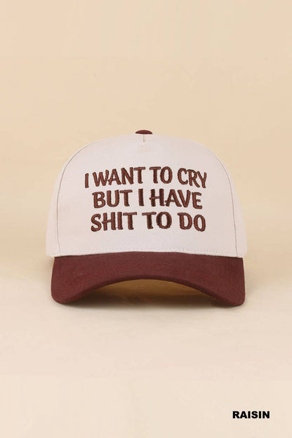 Two Tone Snapback Hat