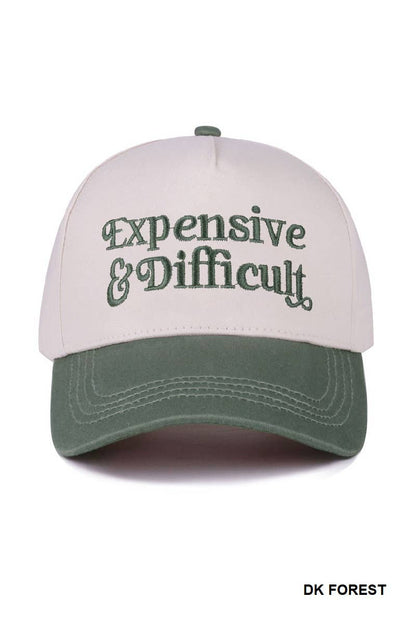 `Two Tone Canvas Cotton Cap