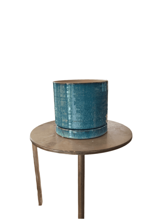 Blue Ceramic Pot
