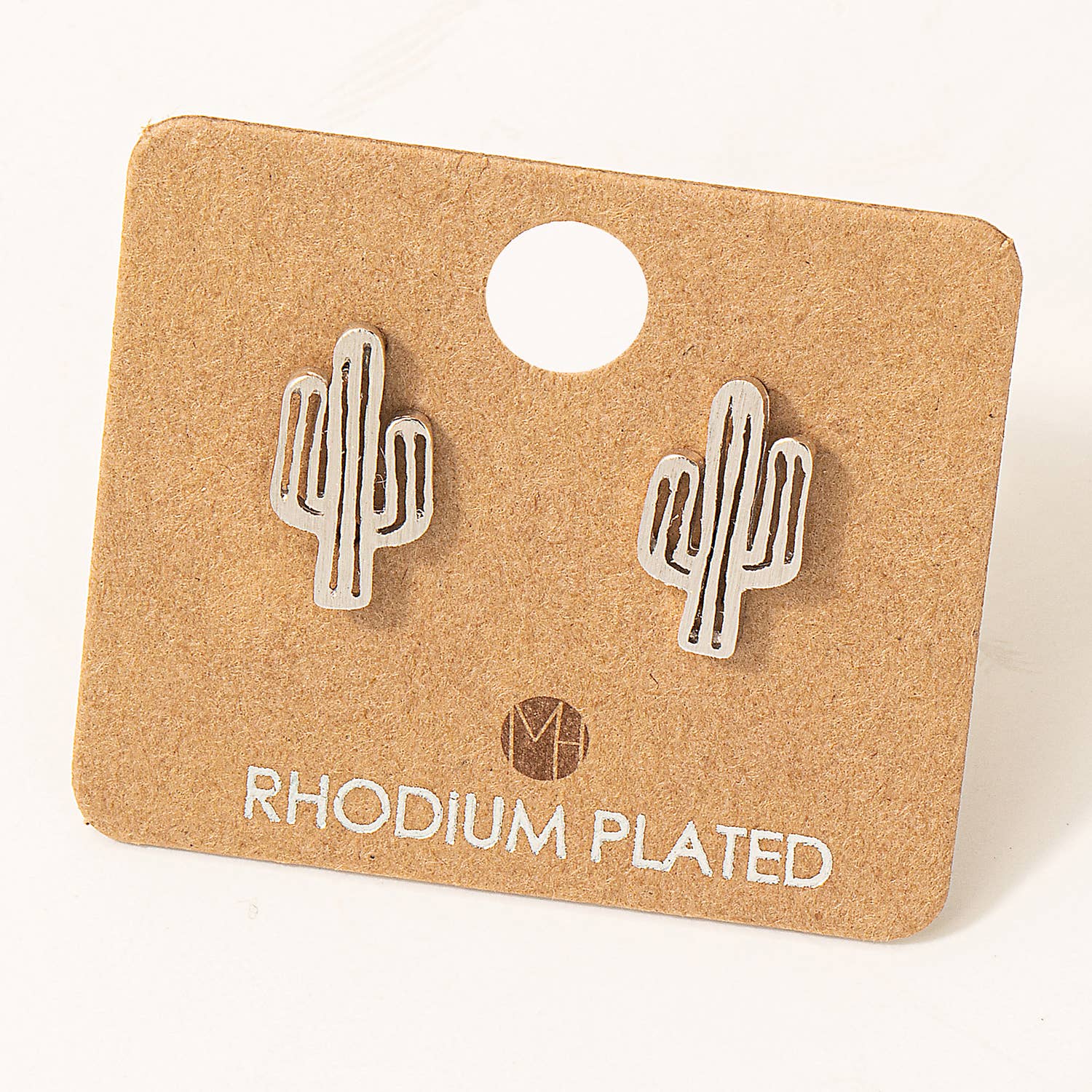 Dainty Desert Cactus Stud Earrings - Hidden Seed Plant Shop
