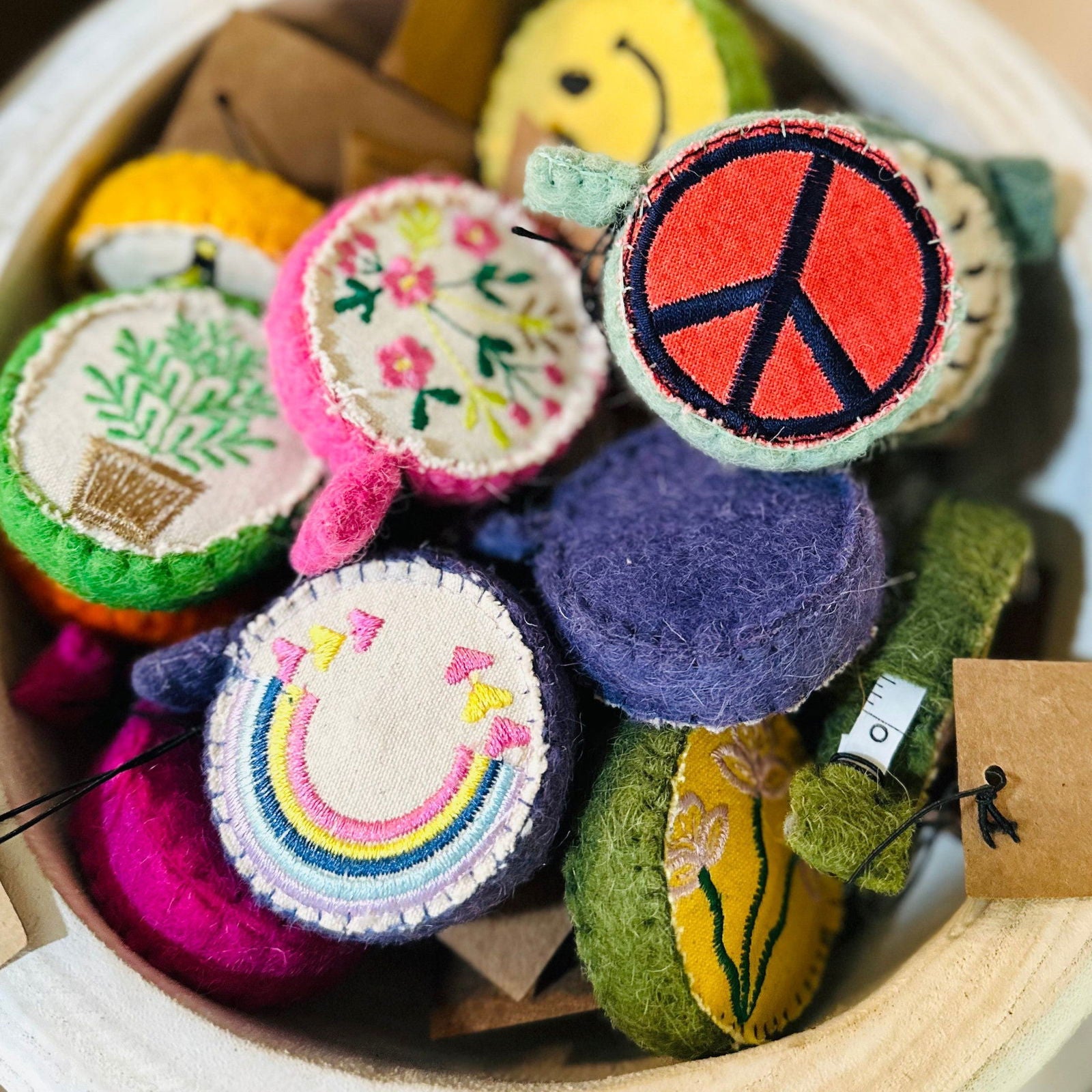 Felt tape measure - Hidden Seed Plant Shop