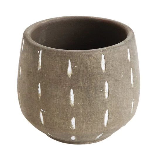 Grey-Terra Planter ‘White Etch’