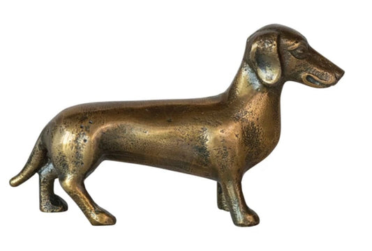 Cast Aluminum Dachshund