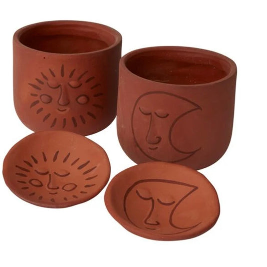 Moon terra cotta 4.25”