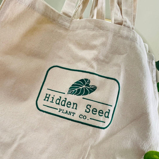 Hidden Seed Co. Linen Tote-available at Hidden Seed Plant Shop