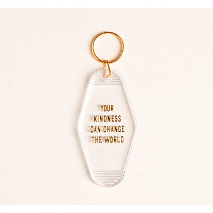 Plant Folks Motel Keychain-available at Hidden Seed Plant Shop