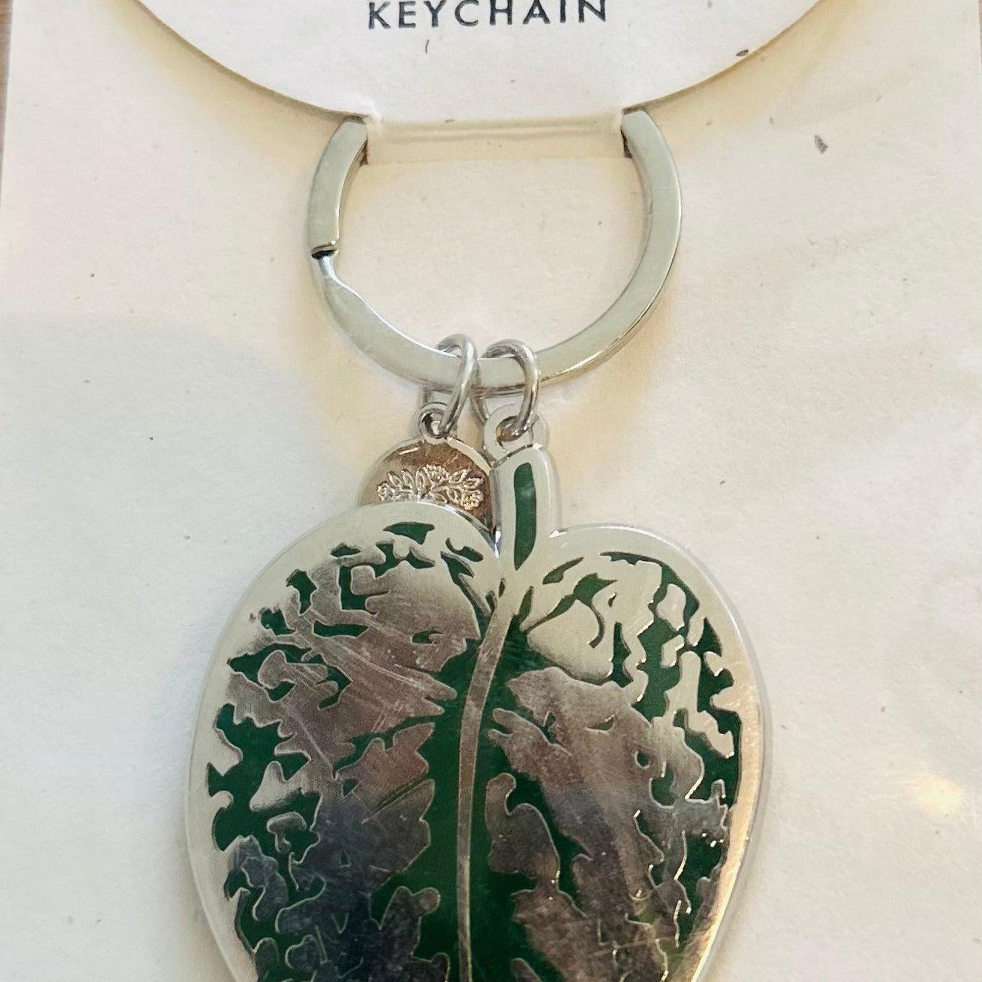 Plant Life Key Chain (Leaf)-available at Hidden Seed Plant Shop