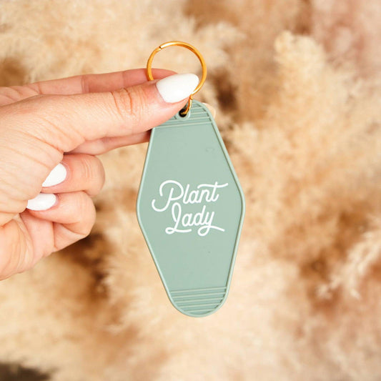 Plant Folks Motel Keychain - Hidden Seed Plant Shop
