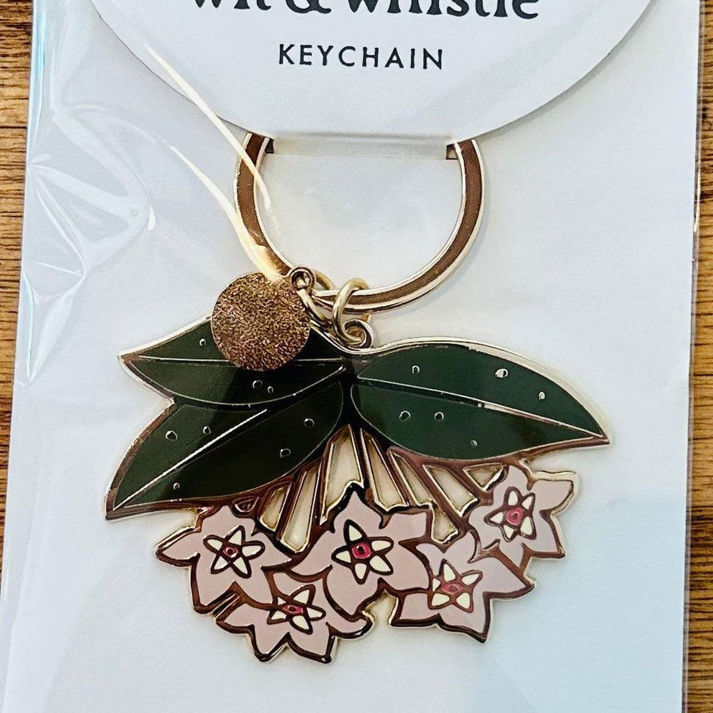 Plant Life Key Chain (Leaf) - Hidden Seed Plant Shop