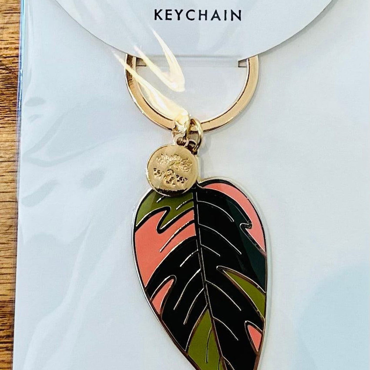 Plant Life Key Chain (Leaf) - Hidden Seed Plant Shop