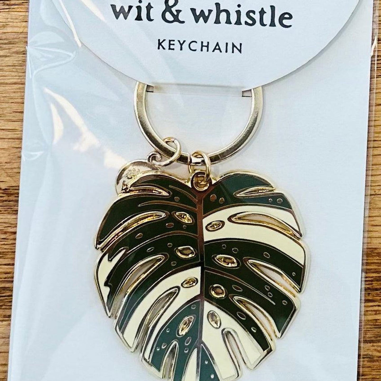 Plant Life Key Chain (Leaf) - Hidden Seed Plant Shop