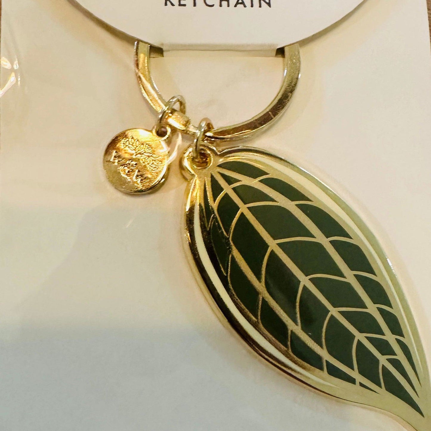 Plant Life Key Chain (Leaf) - Hidden Seed Plant Shop
