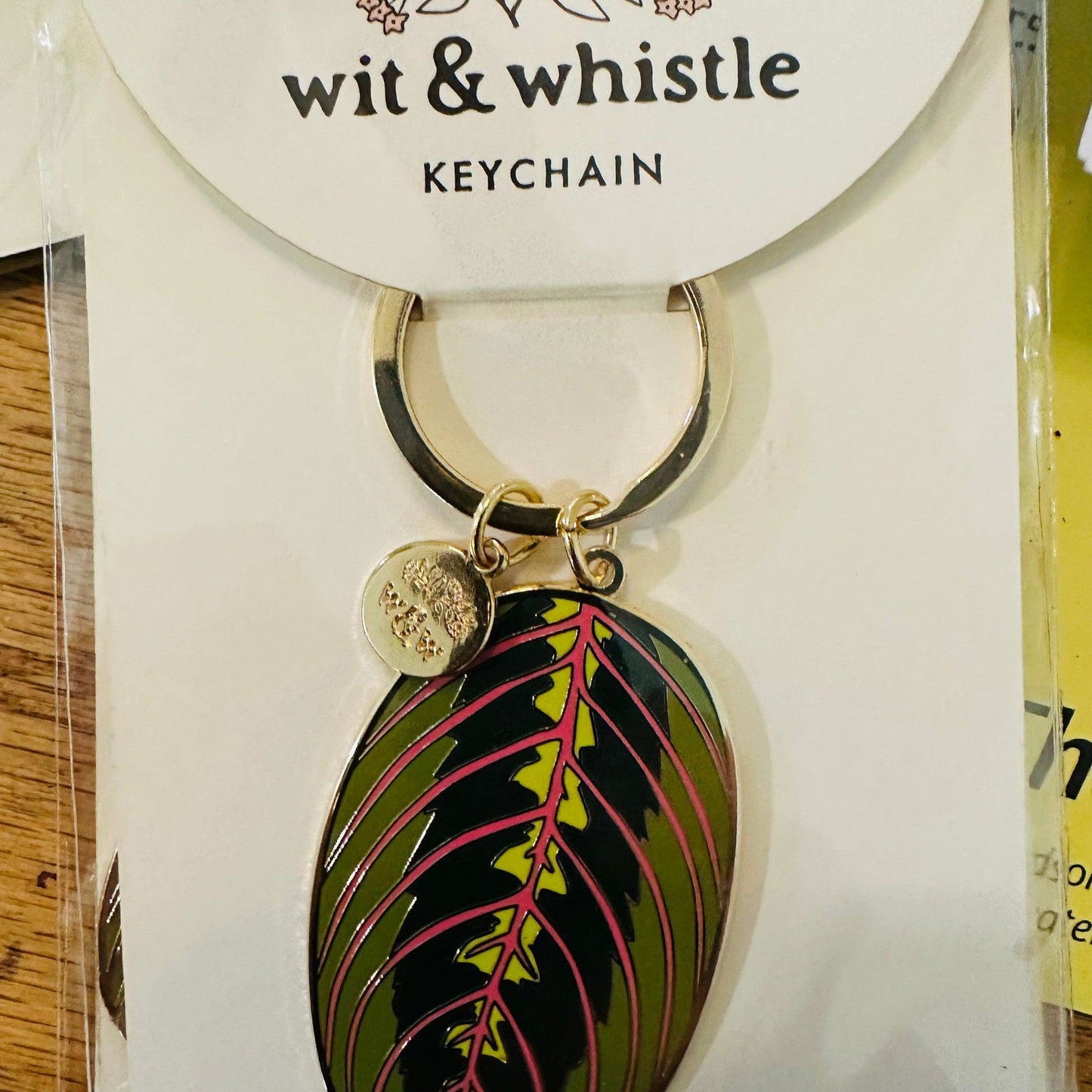Plant Life Key Chain (Leaf) - Hidden Seed Plant Shop
