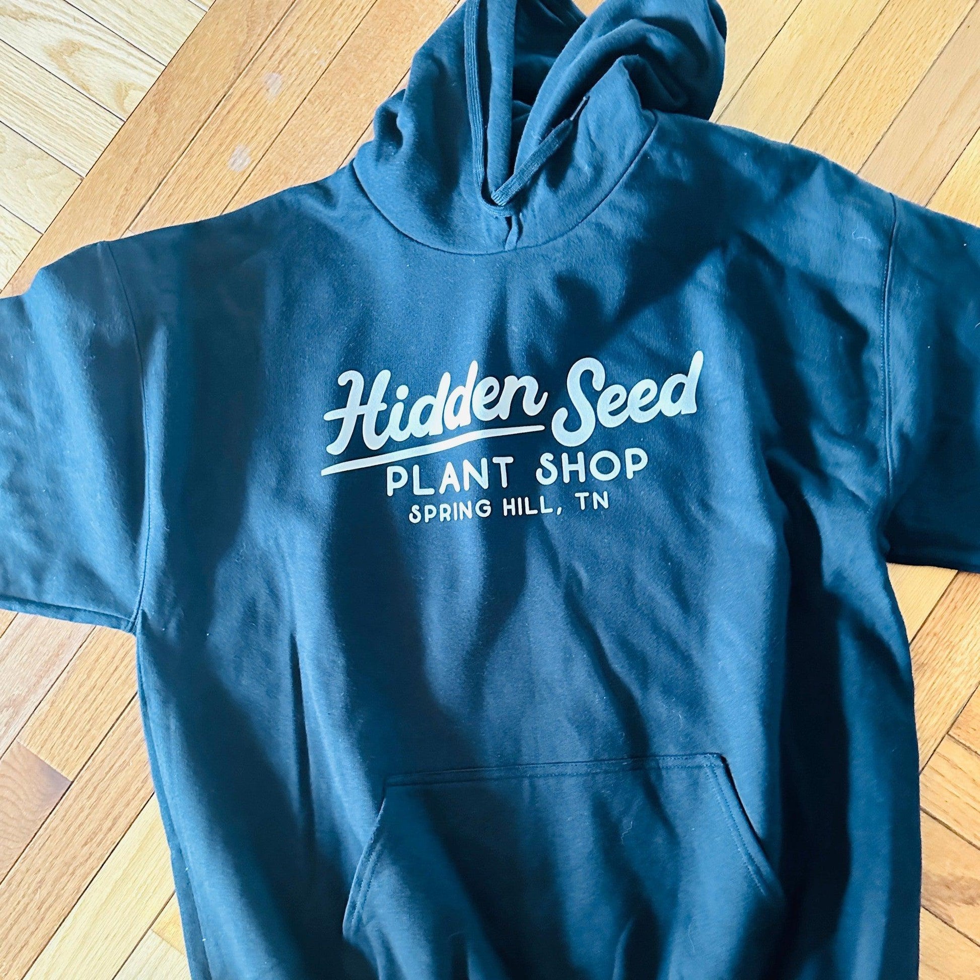 Tee’s + Sweatshirts (Hidden Seed Logo Front)-available at Hidden Seed Plant Shop