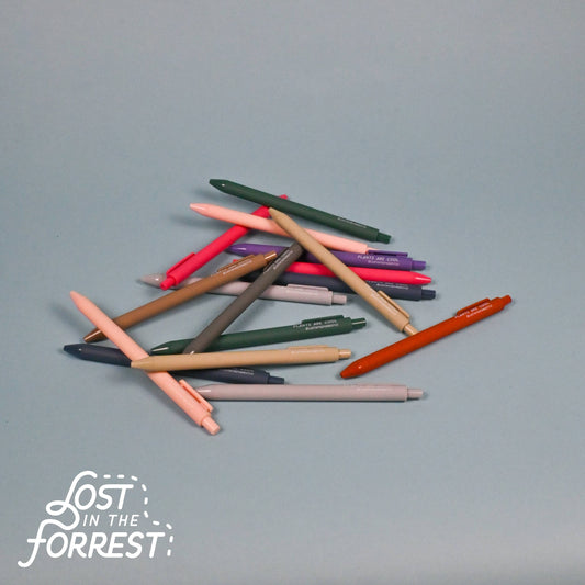 'Plants are Cool' Gel Pens