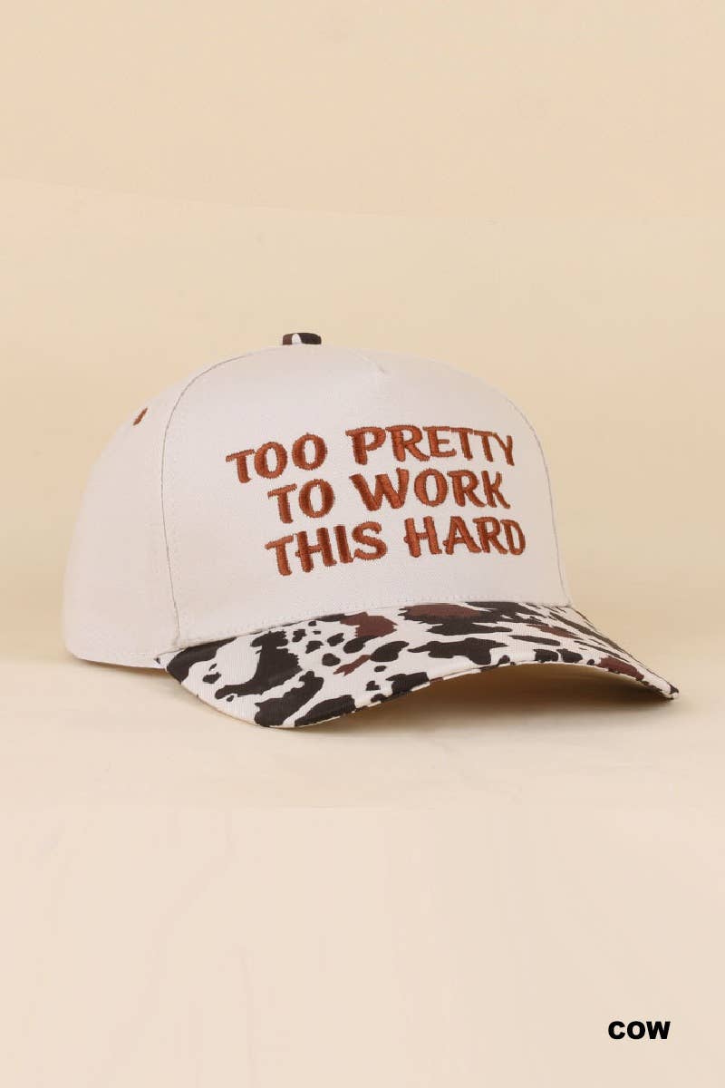 `Two Tone Canvas Cotton Cap