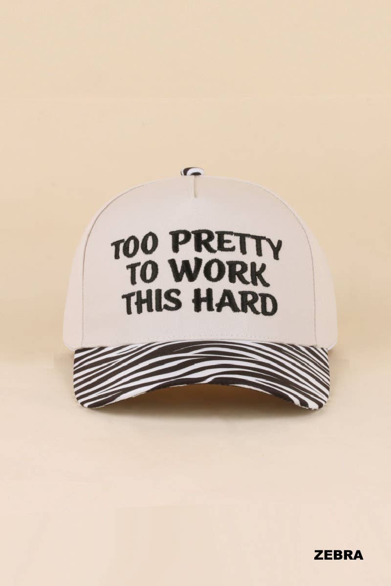 `Two Tone Canvas Cotton Cap
