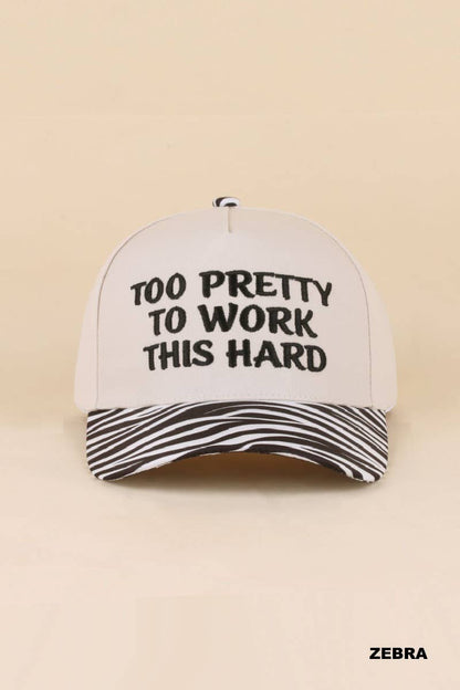 `Two Tone Canvas Cotton Cap