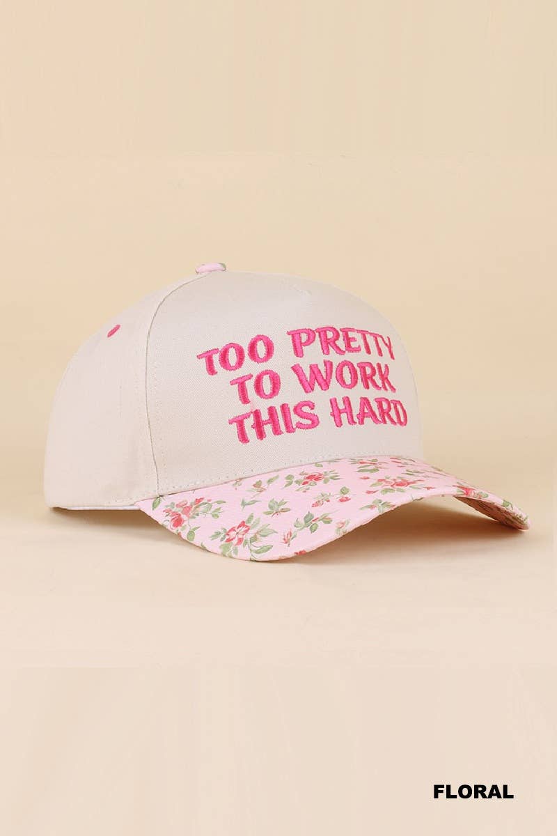 `Two Tone Canvas Cotton Cap