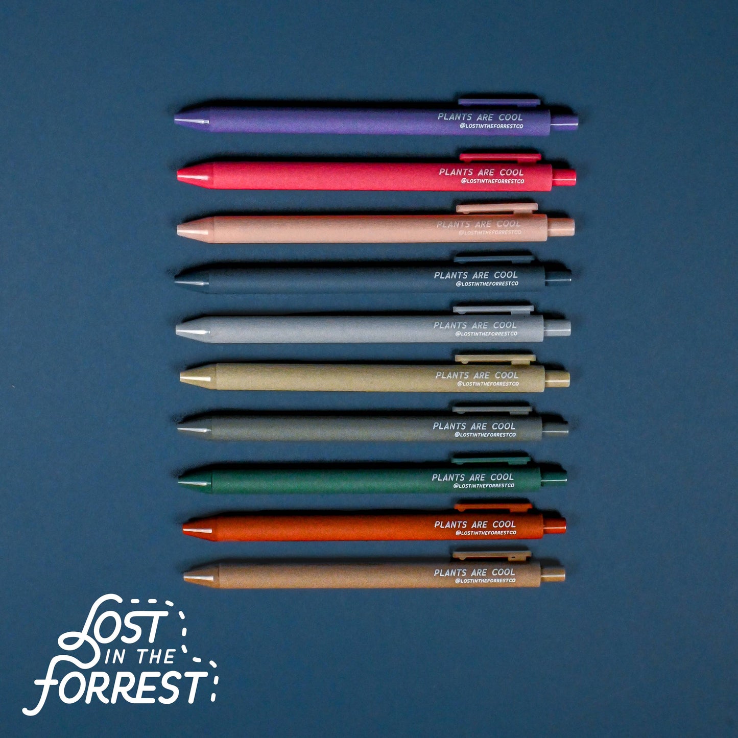 'Plants are Cool' Gel Pens